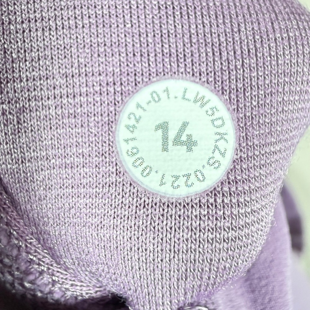 Lululemon Align High-Rise Pant 25" Womens 14 Wisteria Purple Good Nulu Leggings - Picture 6 of 12